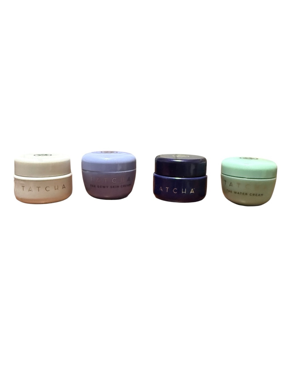 Tatcha Supple 10 ml The dewy skin cream 10 ml indigo 10 ml The water cream 15ml